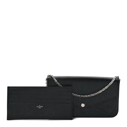 Louis Vuitton Epi Pochette Felicie Black 1 of 9