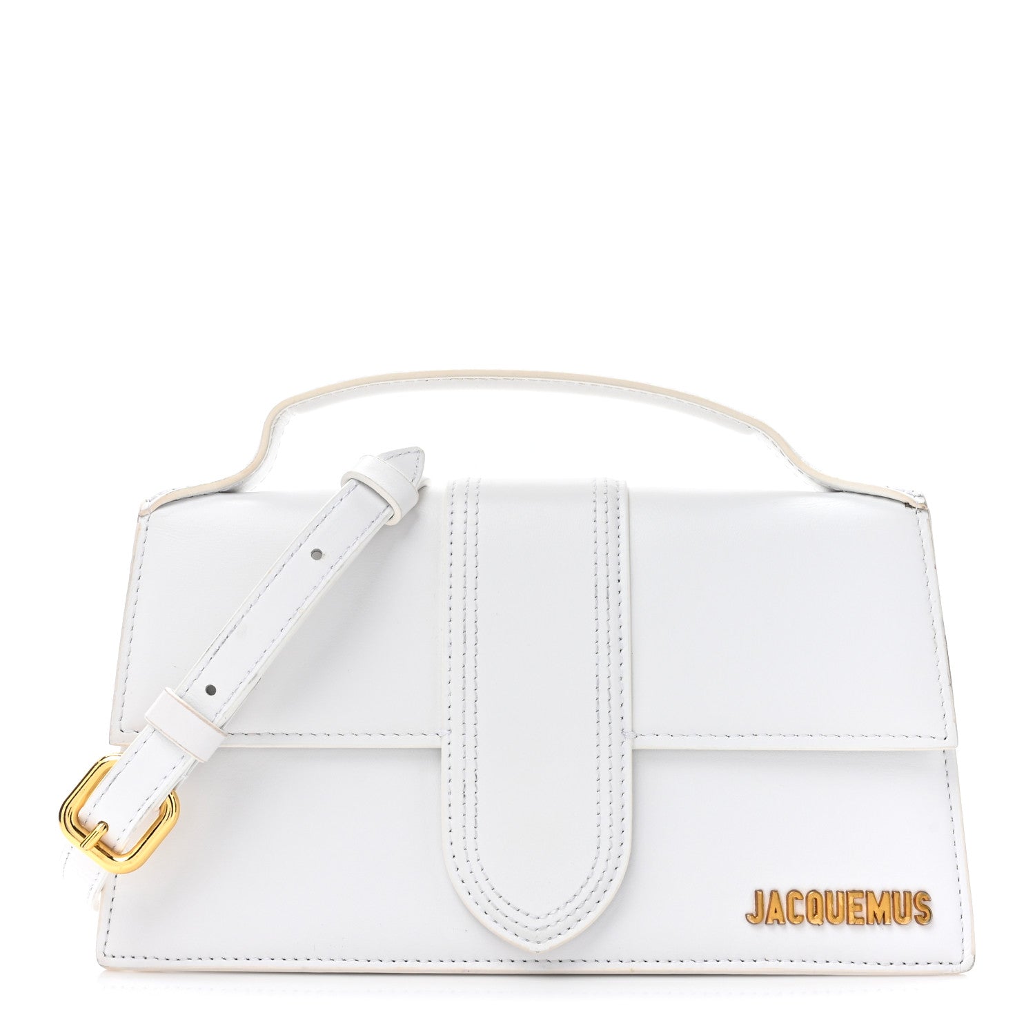 Jacquemus Smooth Calfskin Le Grand Bambino White 1 of 19
