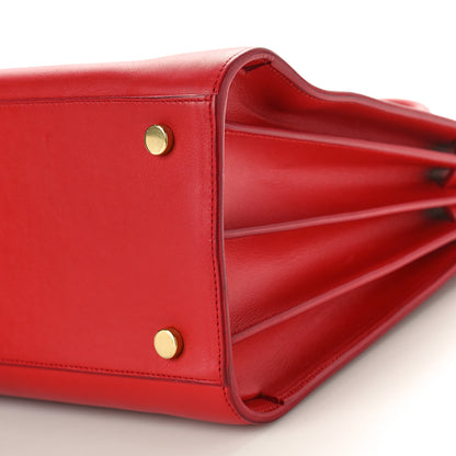 Saint Laurent Calfskin Small Sac De Jour Lipstick Red 9 of 11