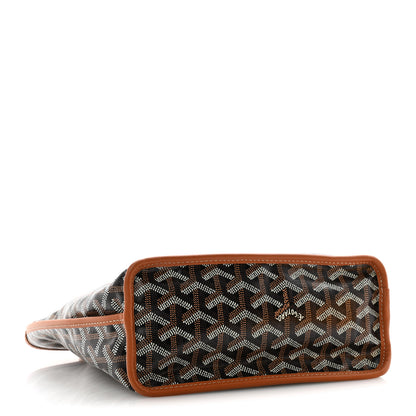 Goyard Goyardine Reversible Mini Anjou Black Gold 7 of 12