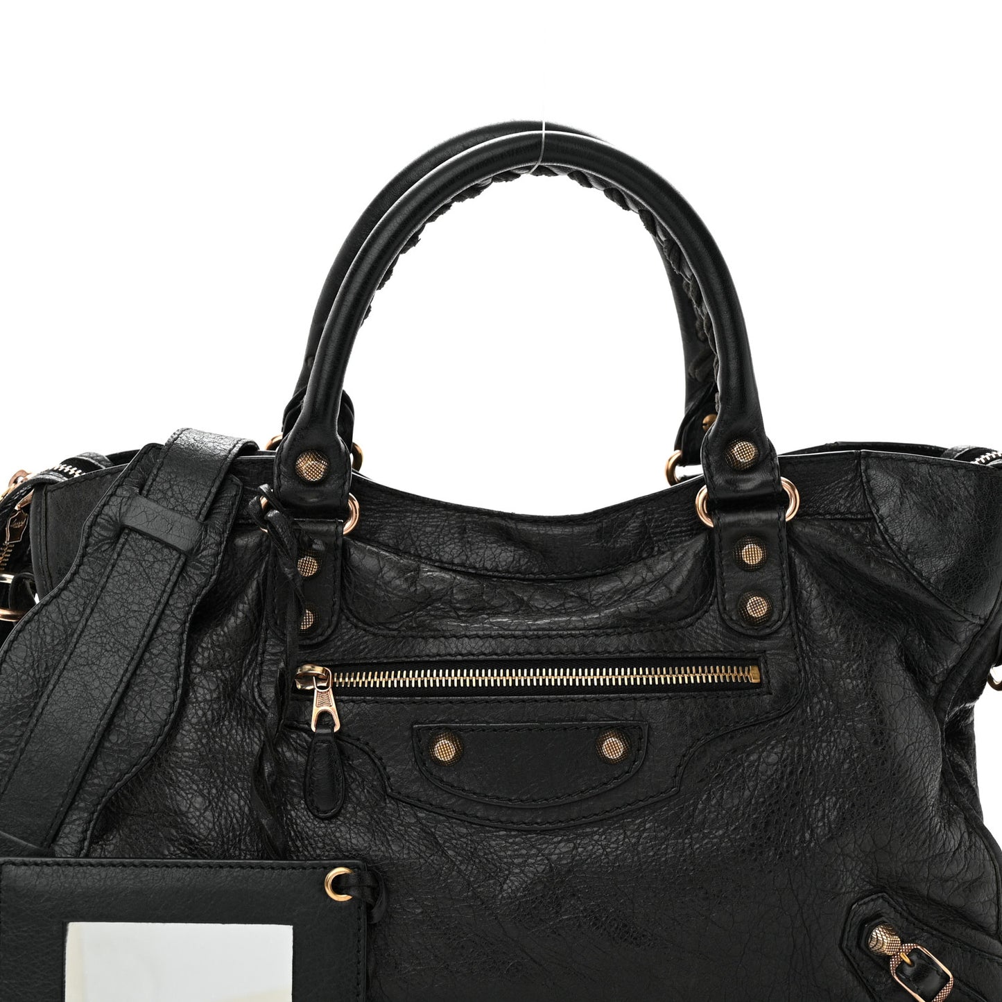 Agneau Giant 12 Gold Hardware City Black