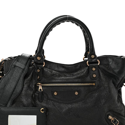 Balenciaga Agneau Giant 12 Gold Hardware City Black 8 of 13
