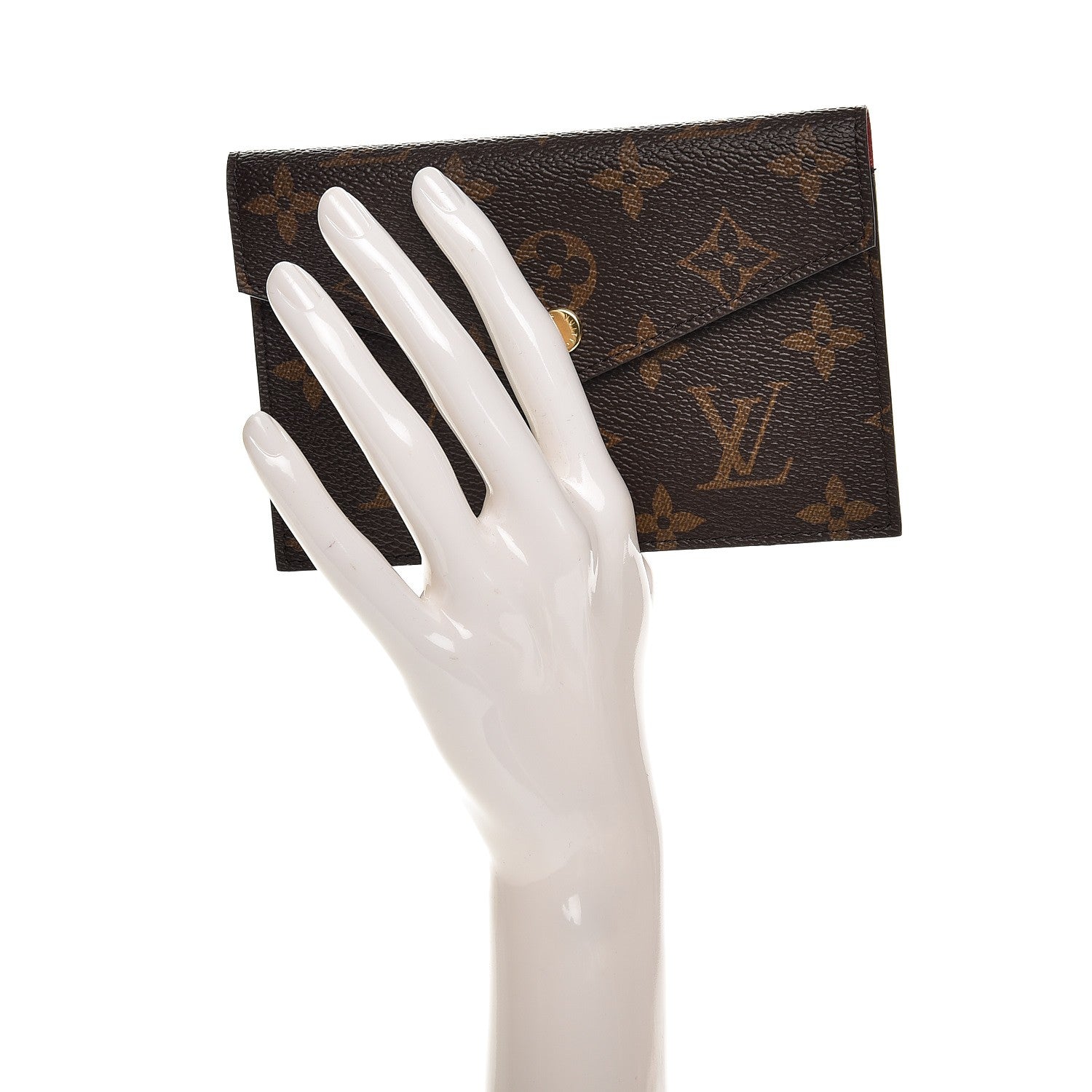 Louis Vuitton Monogram Daily Organizer Envelope Insert Red 2 of 6