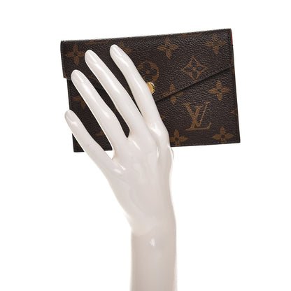Louis Vuitton Monogram Daily Organizer Envelope Insert Red 2 of 6
