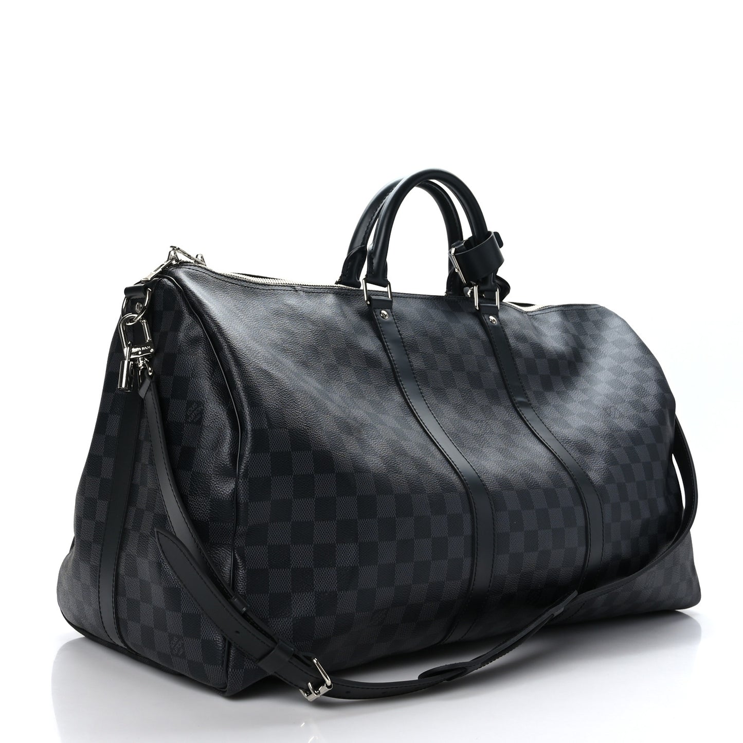 Damier Graphite Keepall Bandouliere 55