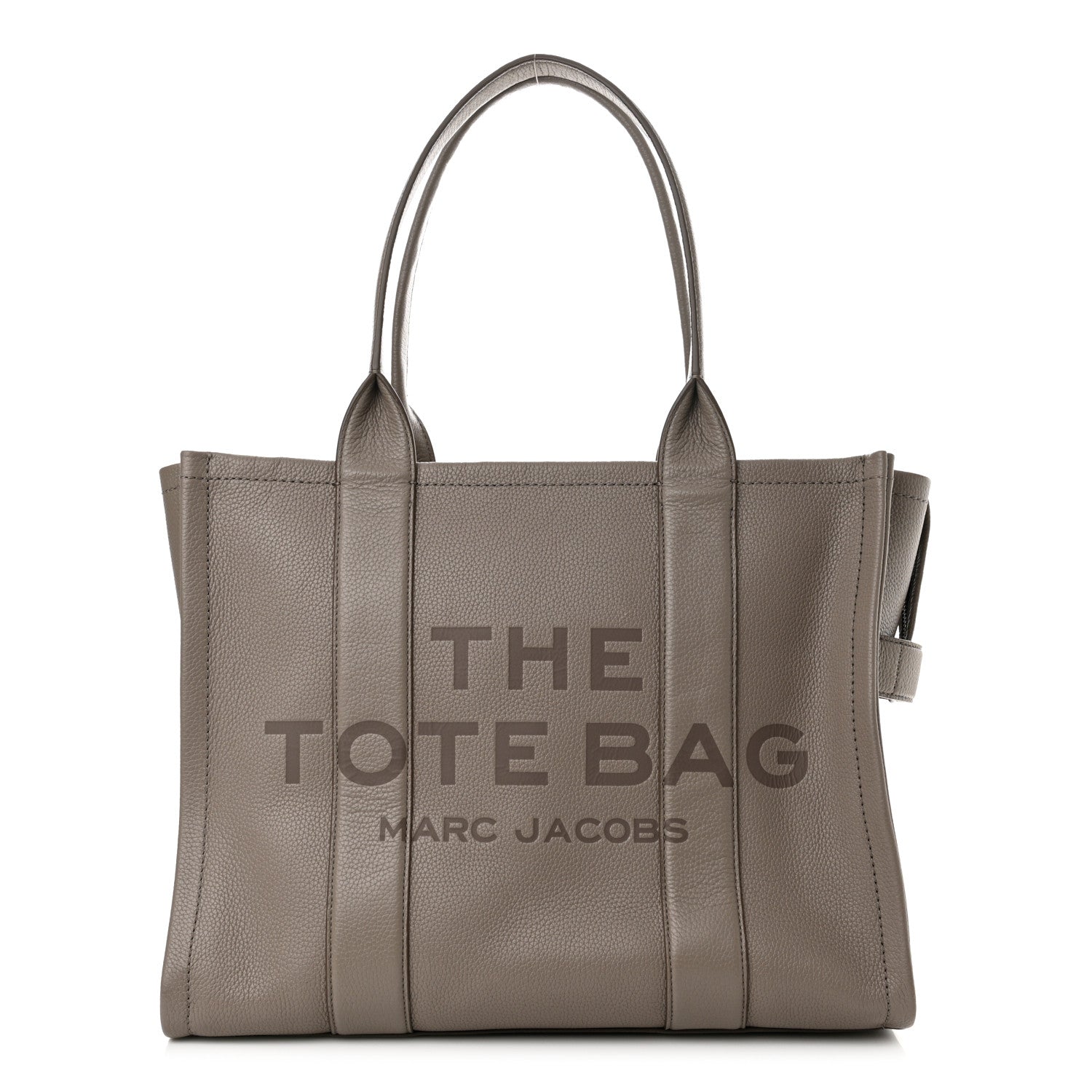 Marc Jacobs Grained Calfskin Large The Tote Bag Cement 1 of 13