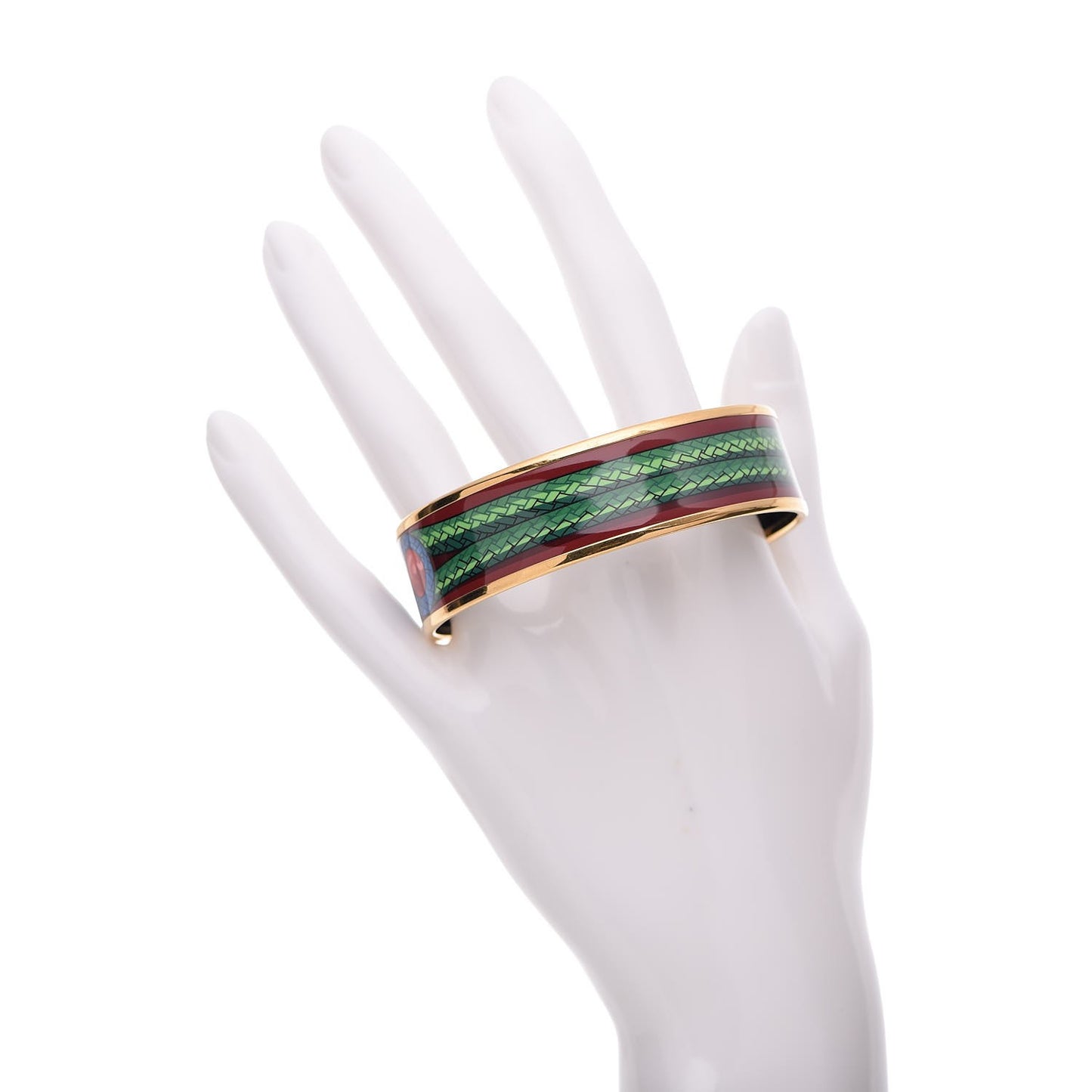 Enamel Printed Wide Brandenburgs Bracelet 65