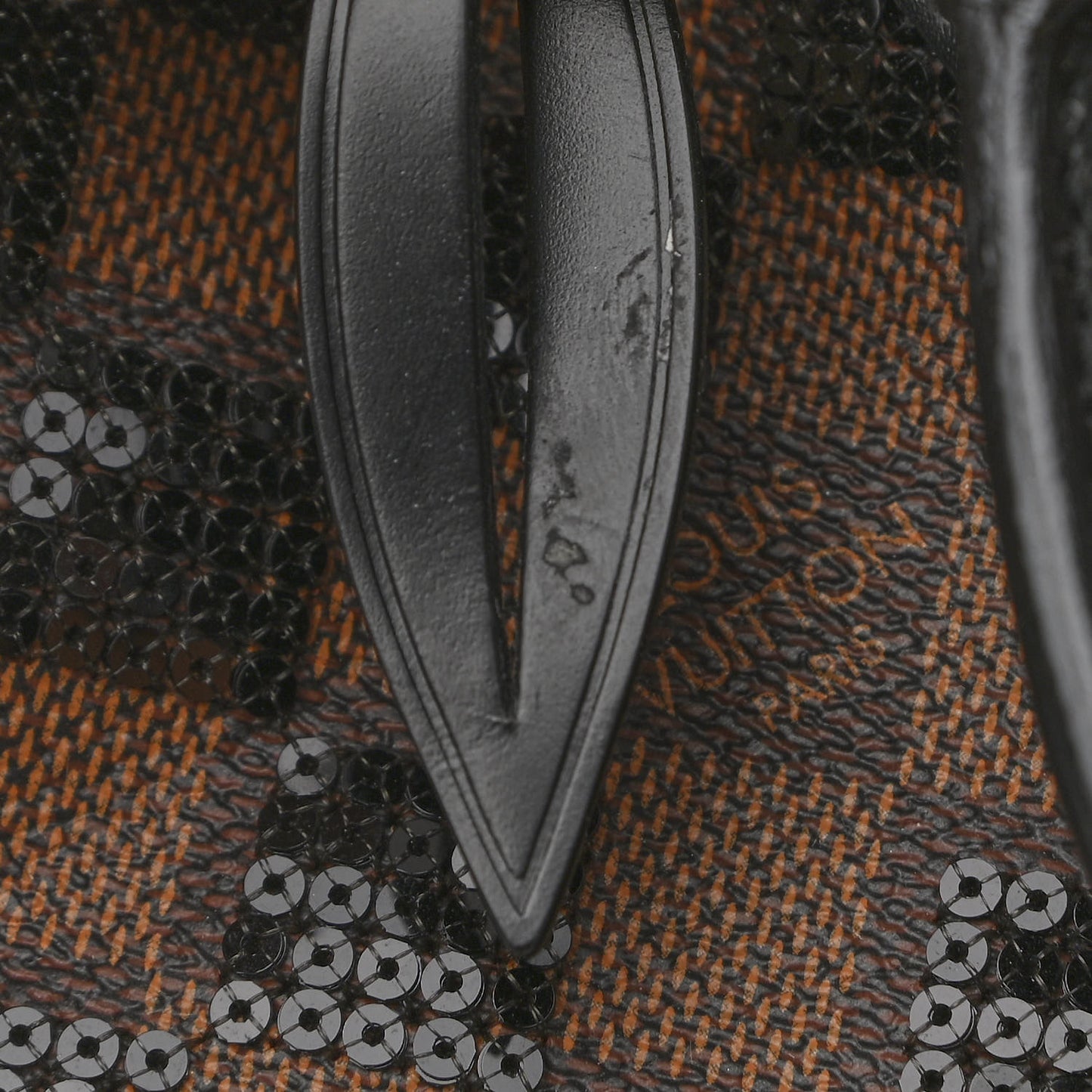 Damier Paillettes Speedy 30 Black