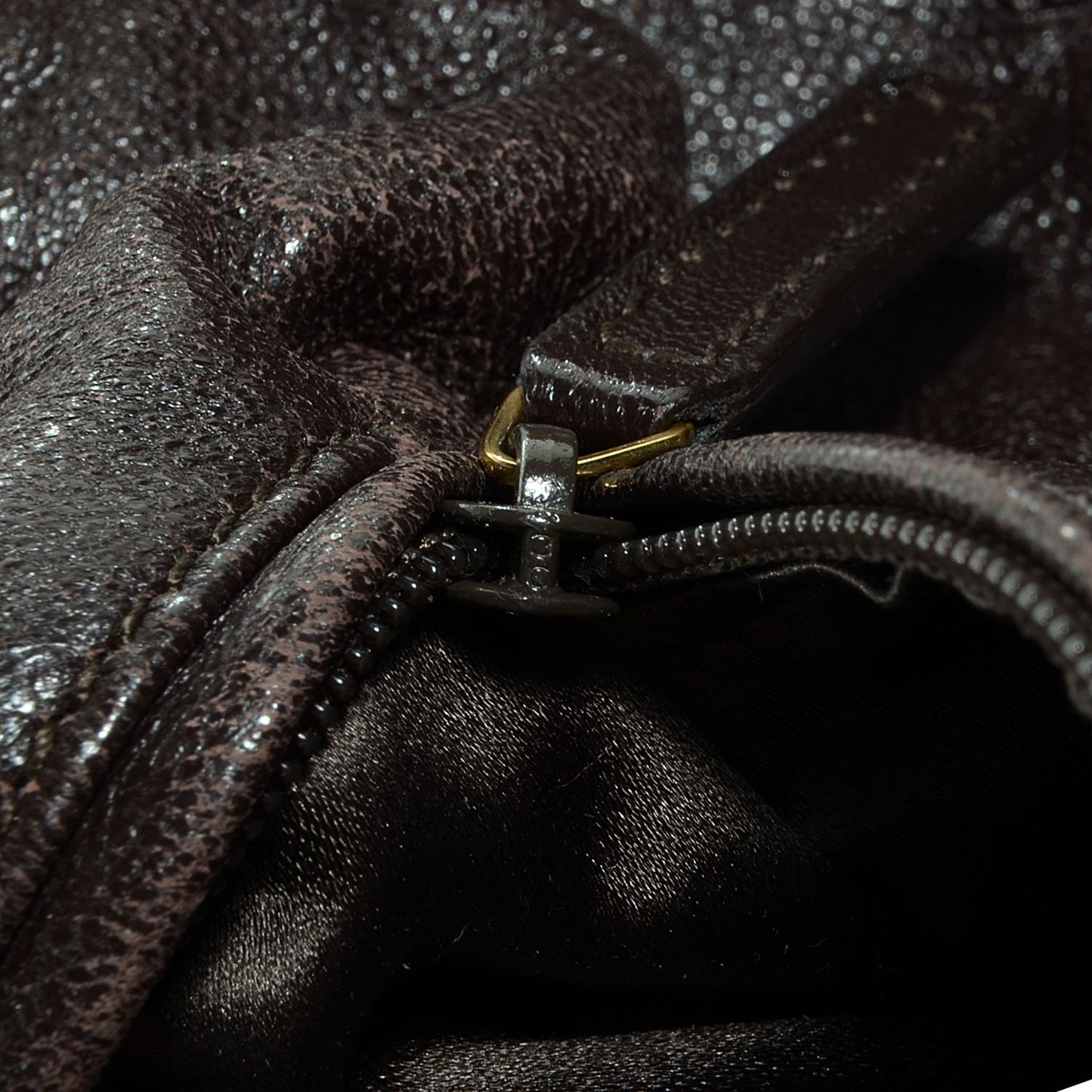 Agneau Sac New Rive Gauche Tote Brown
