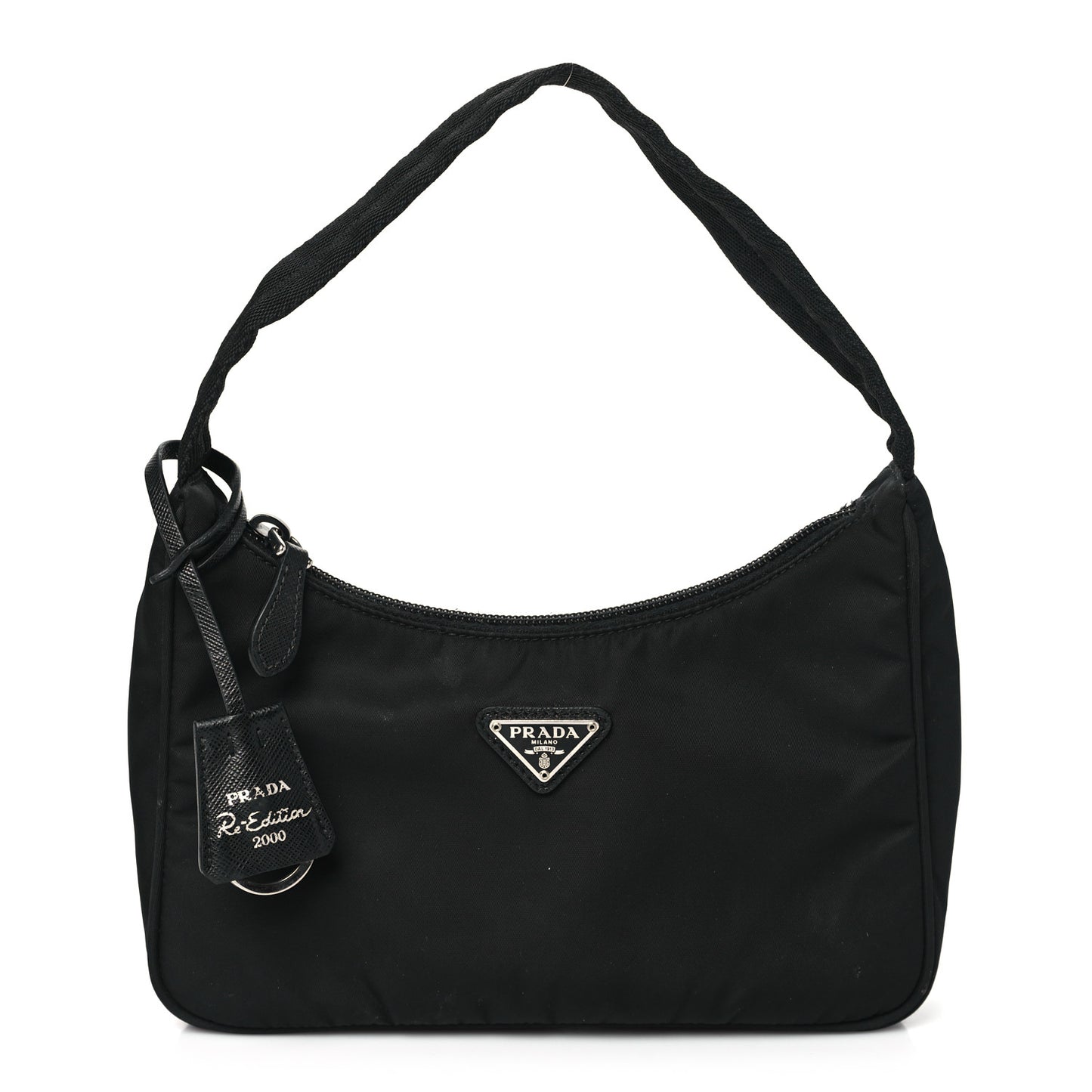 Tessuto Nylon Mini Re-Edition 2000 Bag Black