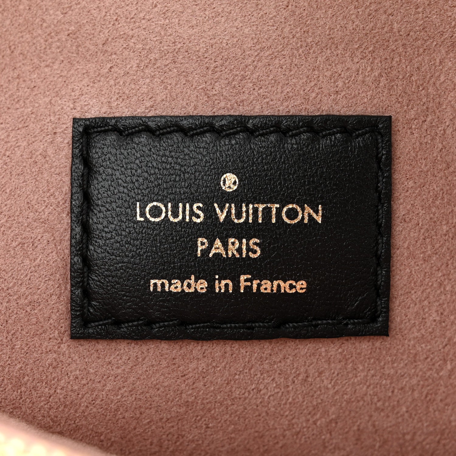 Louis Vuitton Lambskin Embossed Monogram Coussin PM Black 7 of 10