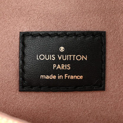 Louis Vuitton Lambskin Embossed Monogram Coussin PM Black 7 of 10