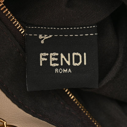 Fendi Vitello Grace King Karligraphy Chain Bucket Bag Nuvola Praline 6 of 18