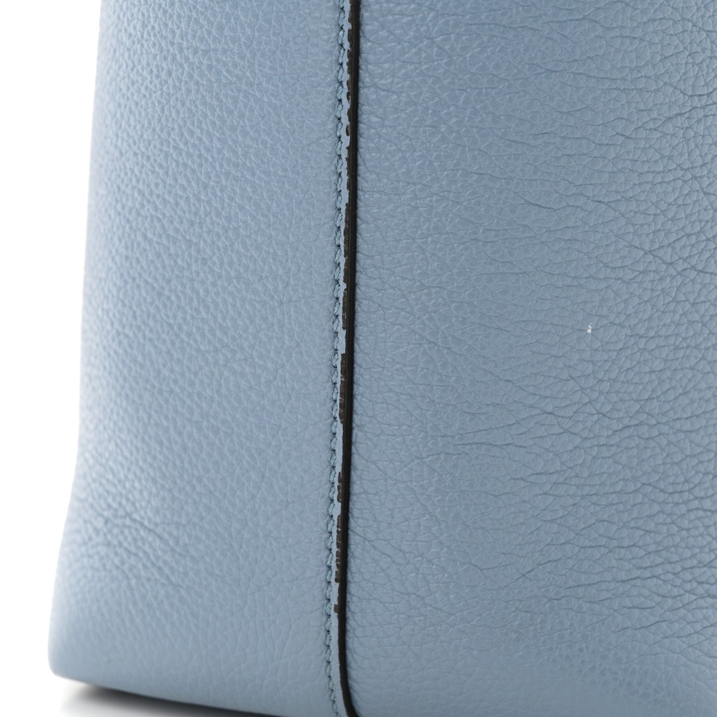 Grainy Calfskin Nine2Five East West Tote Smoky Blue