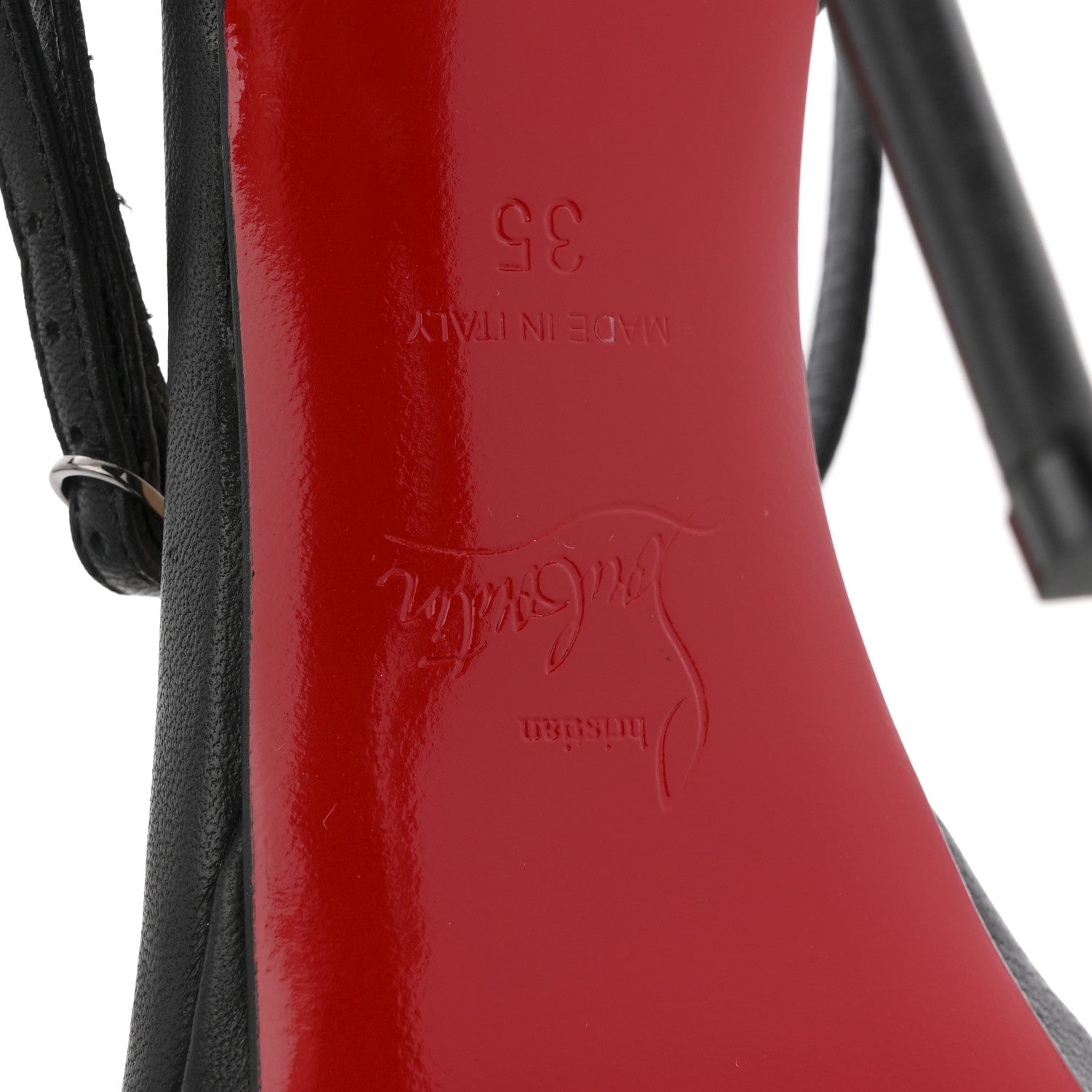 Christian Louboutin Nappa Loubi Queen 120 Pumps 40.5 Black 35 Black 7 of 10