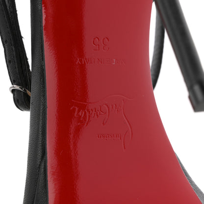 Christian Louboutin Nappa Loubi Queen 120 Pumps 40.5 Black 35 Black 7 of 10