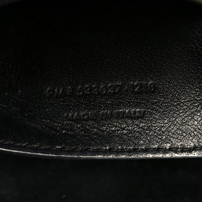 Saint Laurent Crinkled Lambskin Matelasse Monogram Baby Niki Chain Satchel Seawood 8 of 13