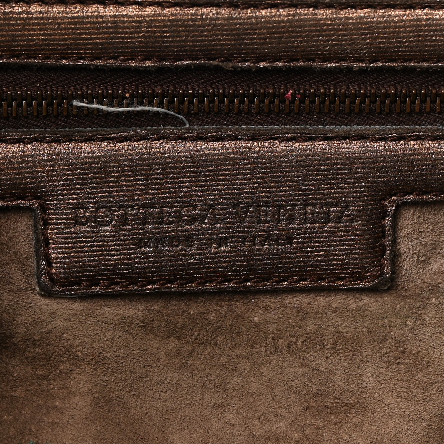 Bottega Veneta Metallic Nappa Intrecciato Large Veneta Hobo Copper 7 of 11