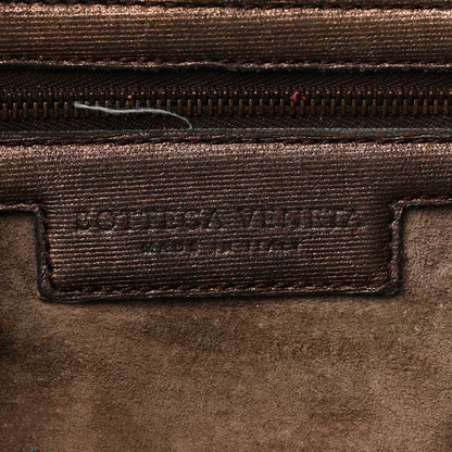 Bottega Veneta Metallic Nappa Intrecciato Large Veneta Hobo Copper 7 of 11