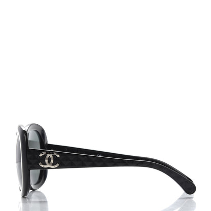 Chanel Acetate Quilted CC Sunglasses 5188 Black 3 of 8