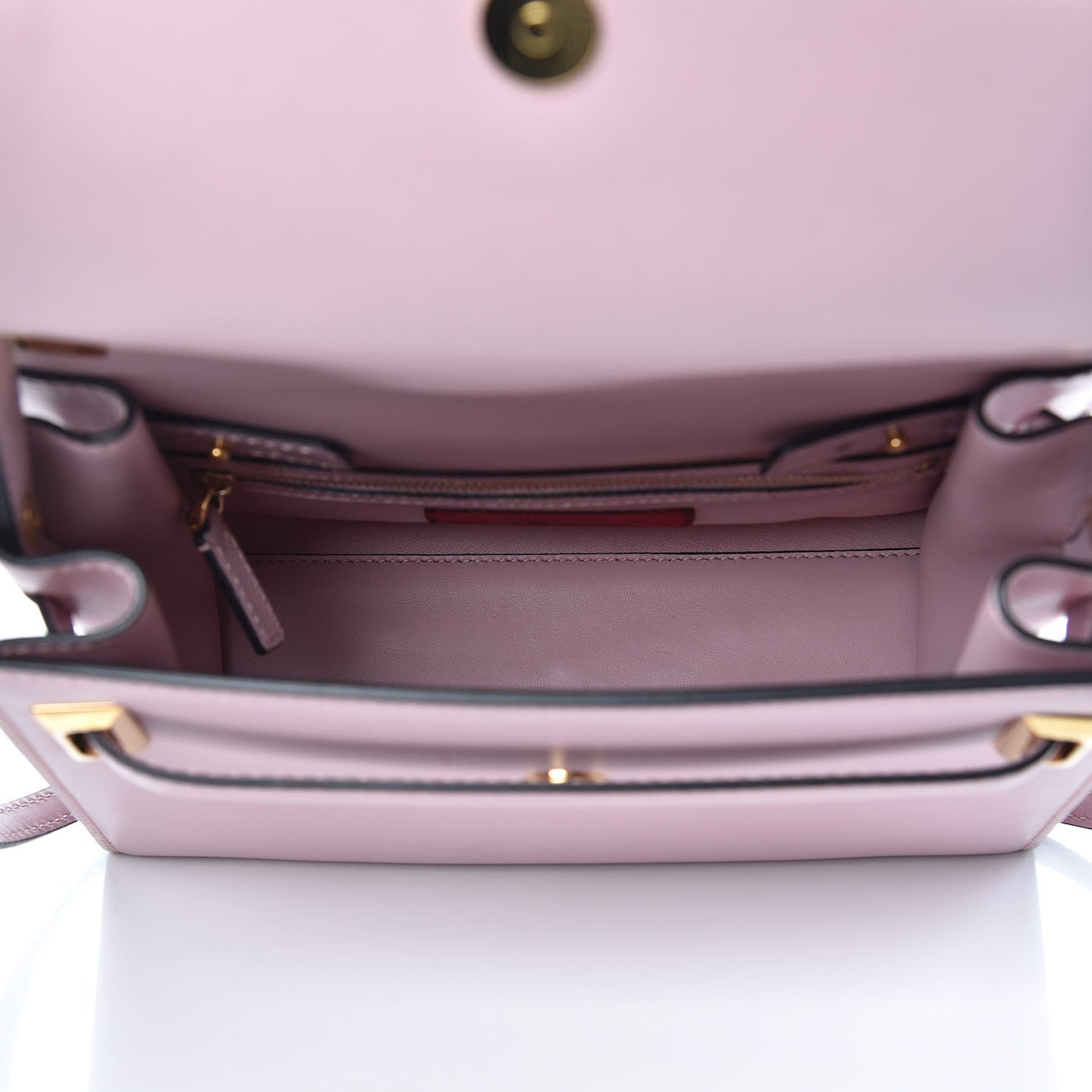Vitello Small My Rockstud Frame Bag Poudre