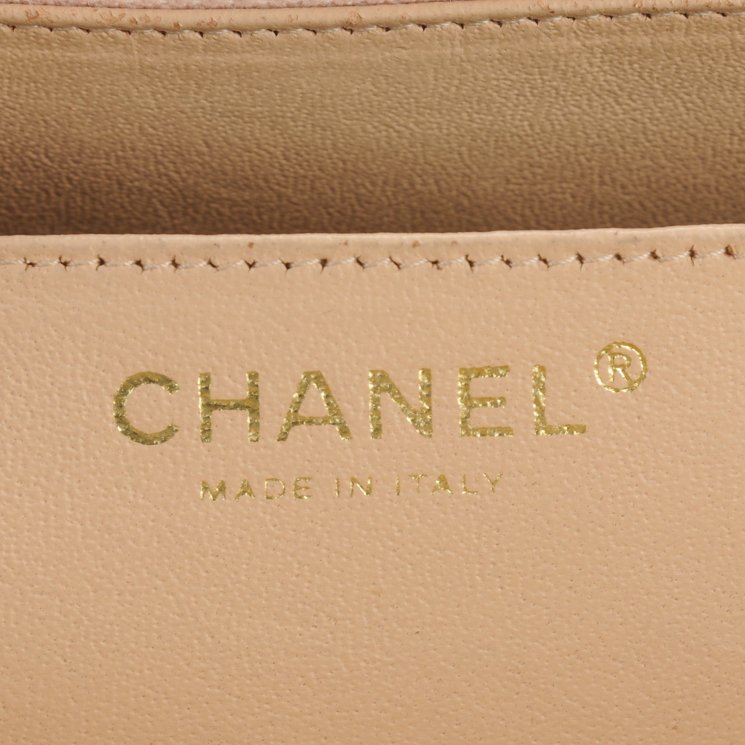 Chanel Caviar Quilted Jumbo Single Flap Beige 9 of 11