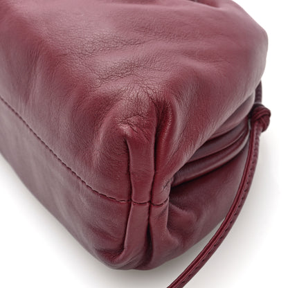 Bottega Veneta Butter Calfskin The Mini Pouch Bordeaux 10 of 10