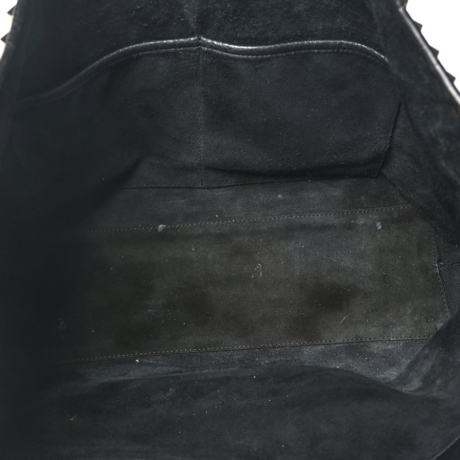 Valentino Garavani Grained Calfskin Rockstud Shoulder Tote Black 5 of 11