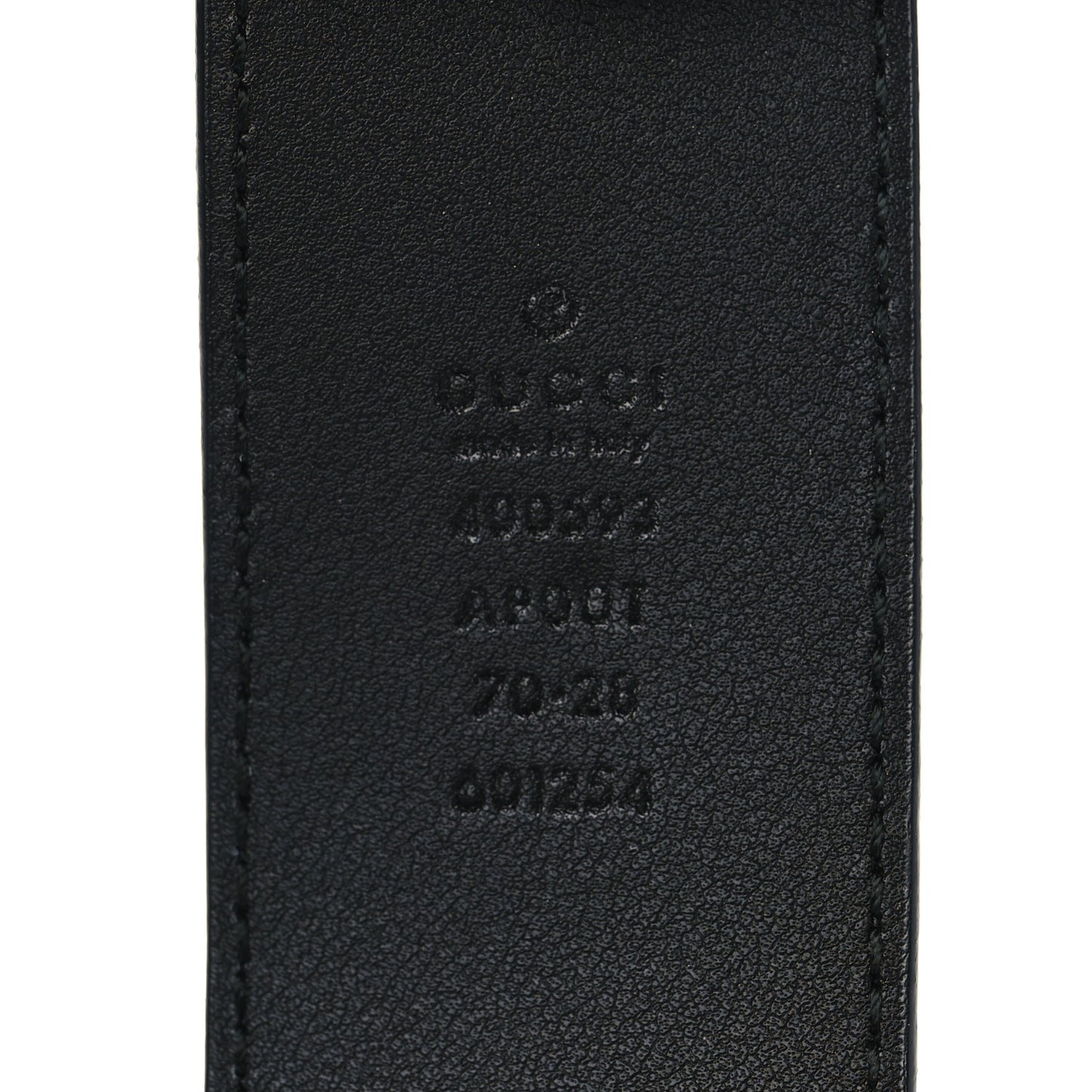 Calfskin Double G 40mm Belt 70 28 Black