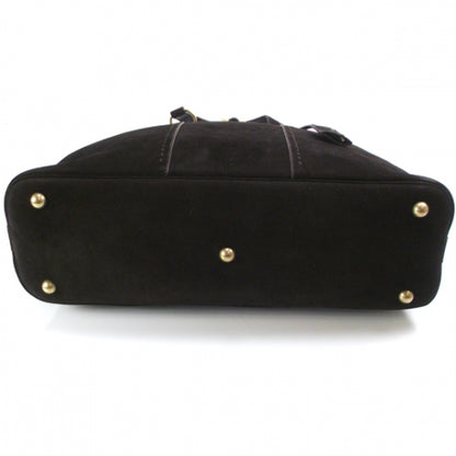 Saint Laurent Suede Large Muse Brown 4 of 12
