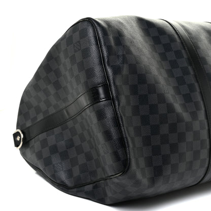 Louis Vuitton Damier Graphite Keepall Bandouliere 55 8 of 24