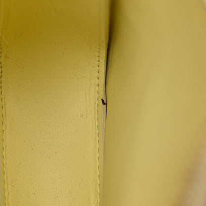 Louis Vuitton Vernis Mott Yellow 9 of 12