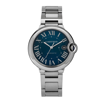 Cartier Stainless Steel 40mm Ballon Bleu De Cartier Automatic Watch Blue 1 of 5