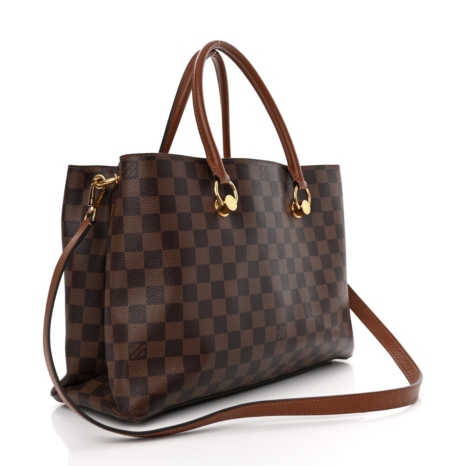 Louis Vuitton Damier Ebene LV Riverside Creme 3 of 18