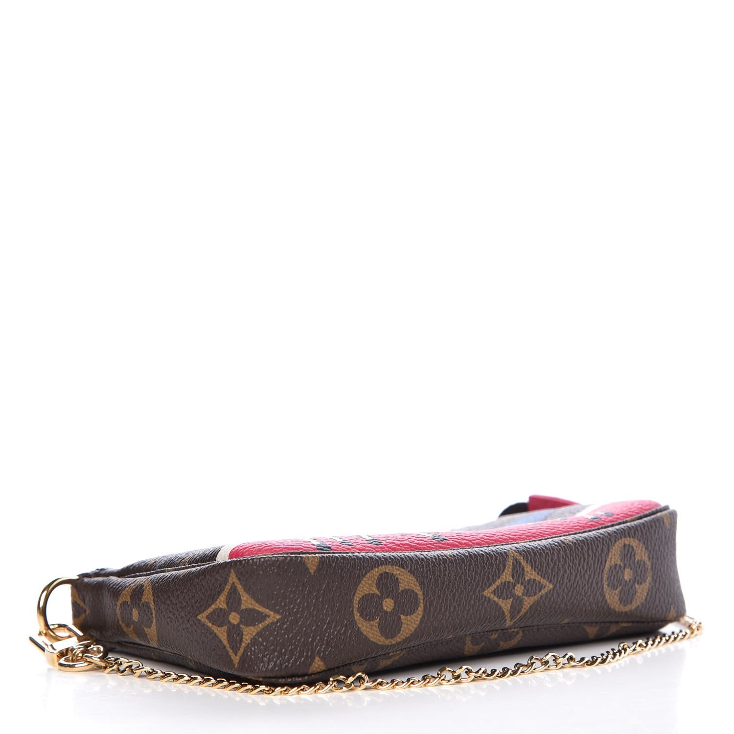 Louis Vuitton Monogram 2017 Christmas Animation Mini Pochette Accessories 4 of 8