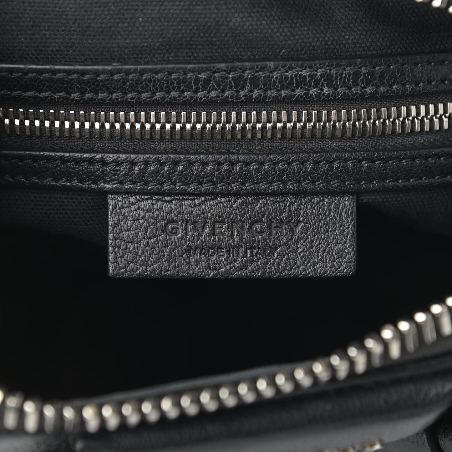 Sugar Goatskin Mini Antigona Black