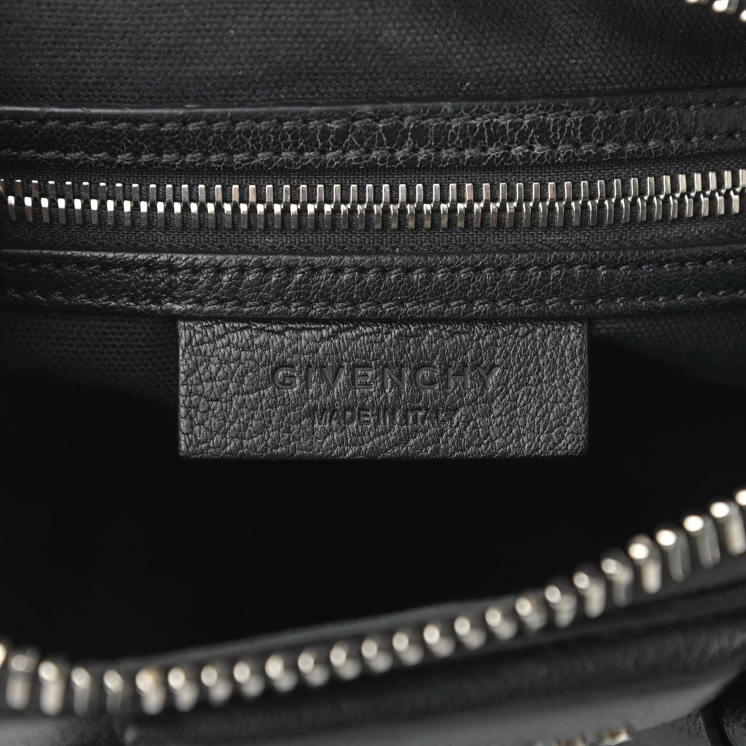 Givenchy Sugar Goatskin Mini Antigona Black 6 of 12