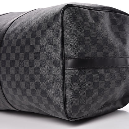 Louis Vuitton Damier Graphite Keepall Bandouliere 55 7 of 10