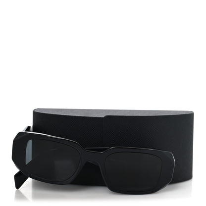 Prada Acetate Symbole Sunglasses SPR 17W Black 7 of 7