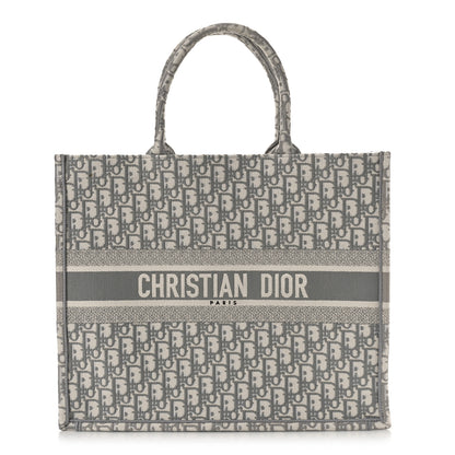 Christian Dior Oblique Large Book Tote Grey 1 of 8
