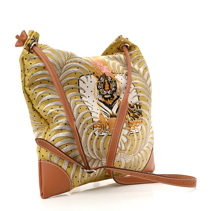 Hermes Silk Barenia Tiger Royal Silky City 33 Bag 4 of 14