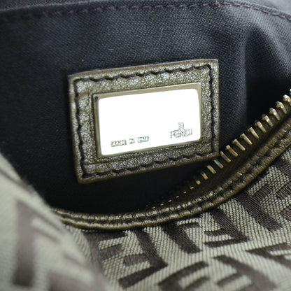 Fendi Canvas Zucchino Hobo 9 of 12