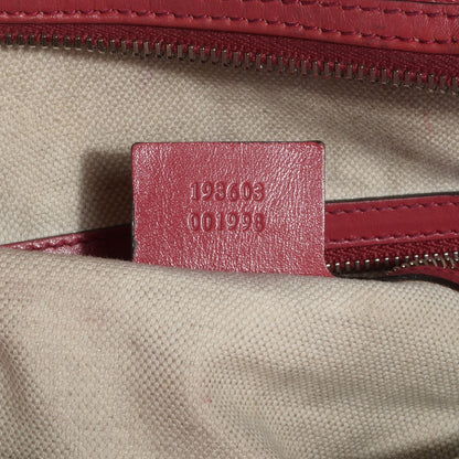 Gucci Imprime Monogram Medium Joy Boston Rose Blush 7 of 9