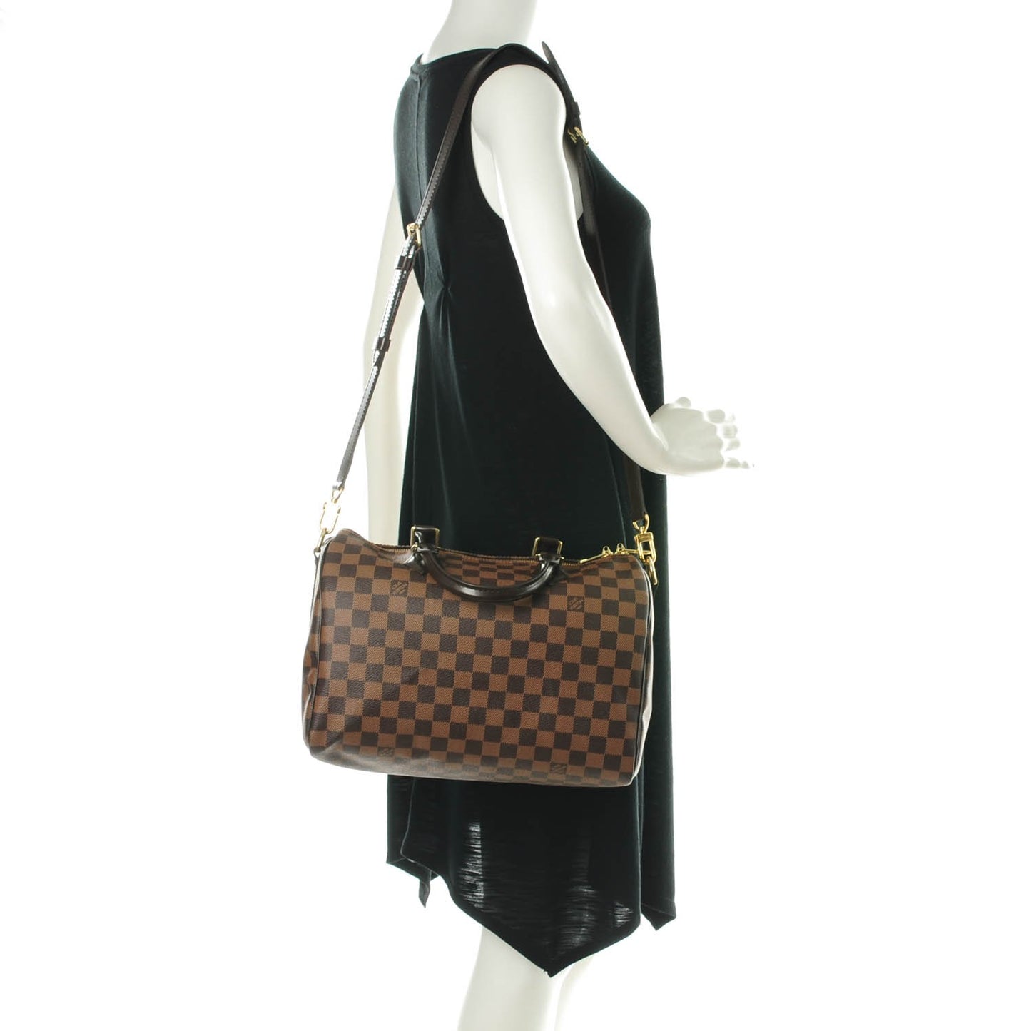 Damier Ebene Speedy Bandouliere 30