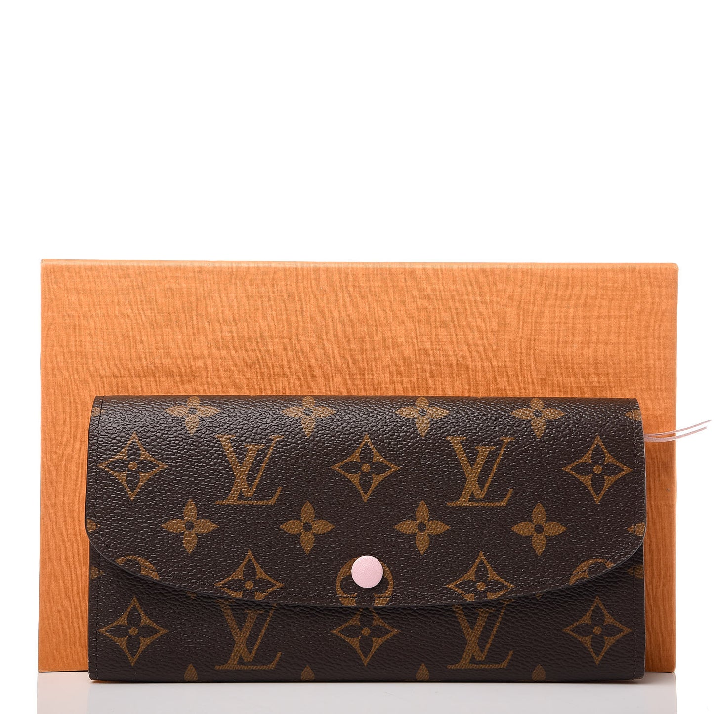 Monogram Emilie Wallet Rose Ballerine
