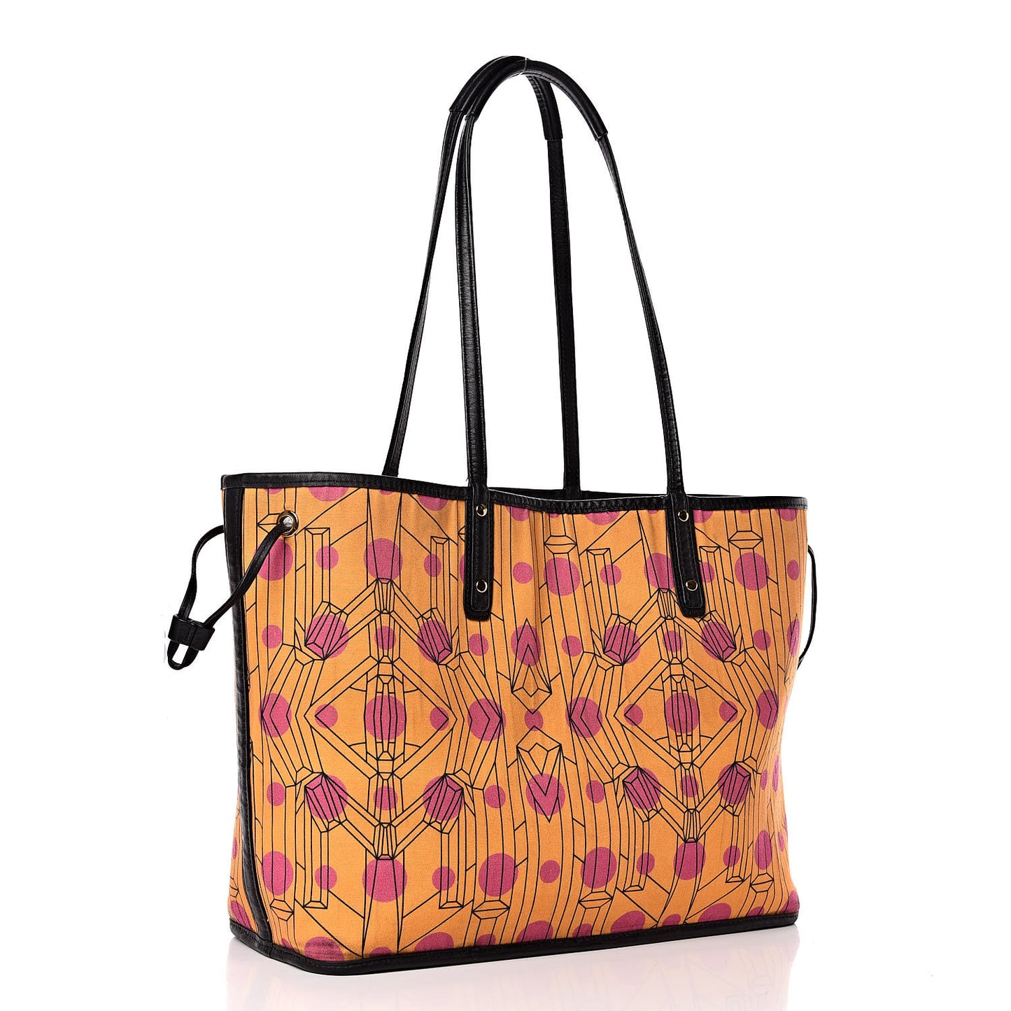 Visetos Medium Project Reversible Shopper Tote White