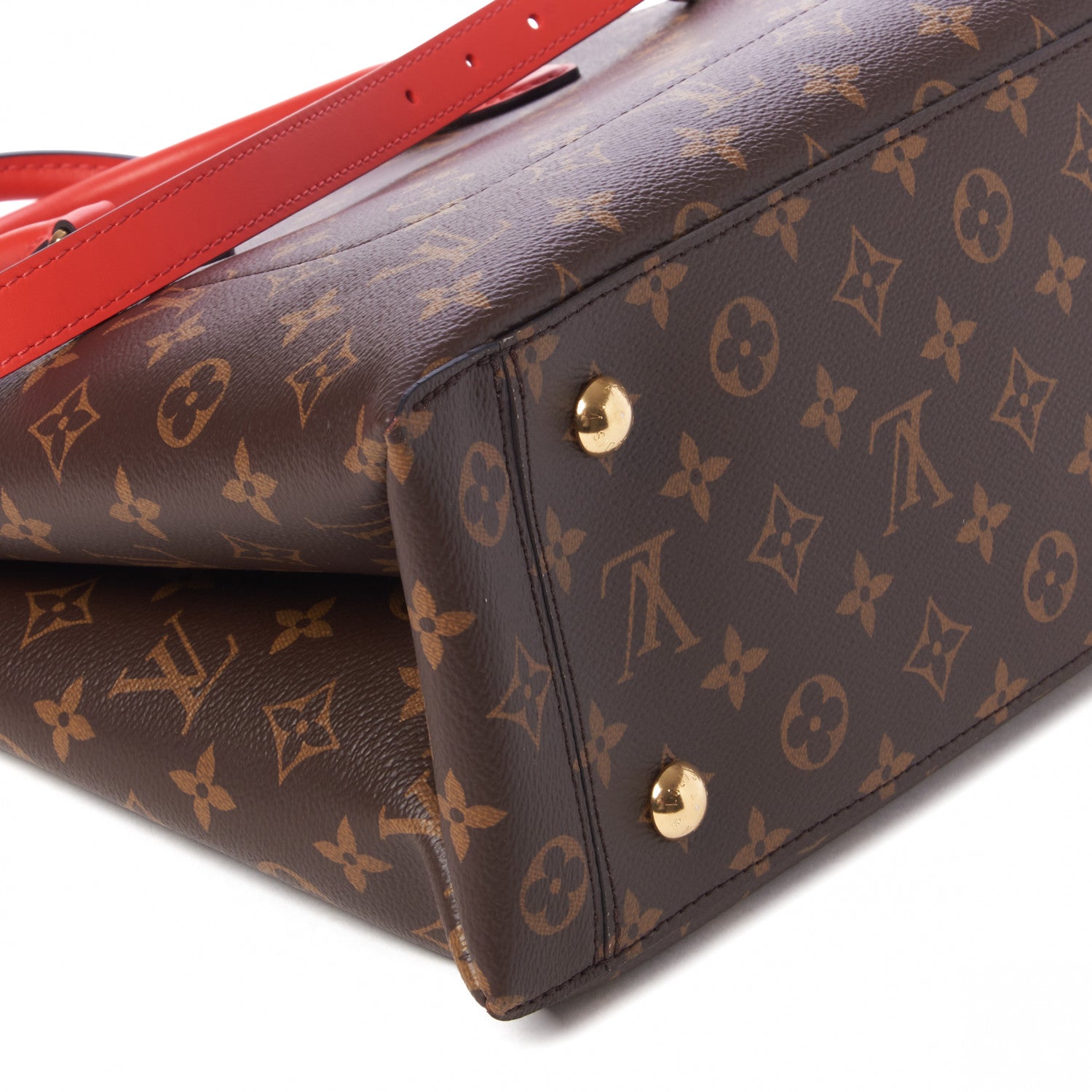 Louis Vuitton Monogram Flower Tote Coquelicot 6 of 8