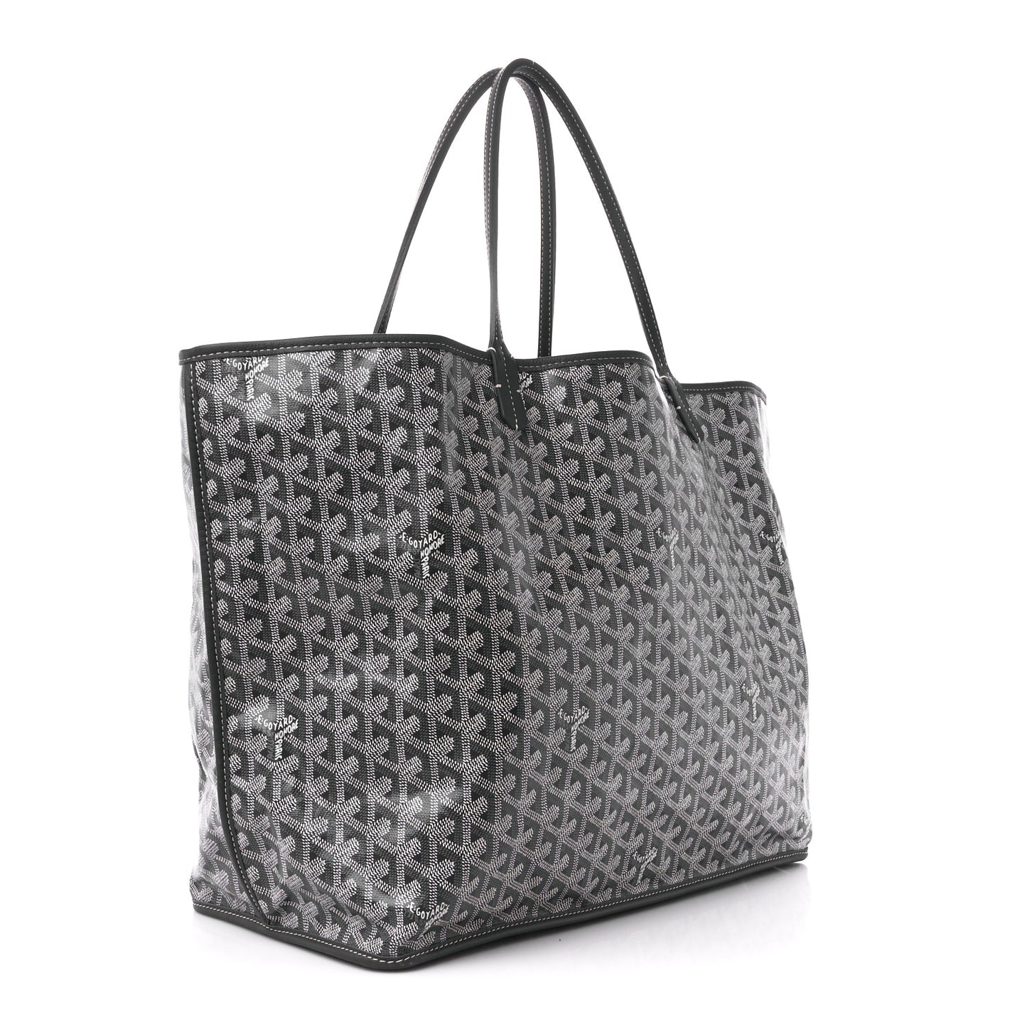 Goyardine Reversible Anjou GM Grey