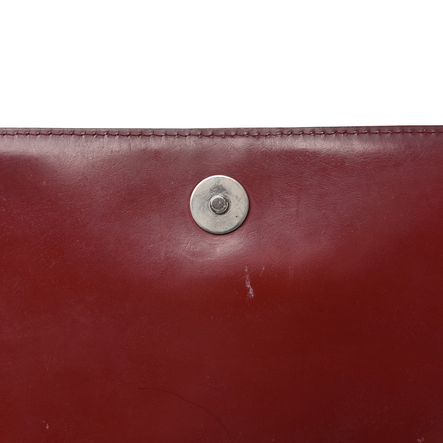 Burberry Haymarket Check Shoulder Bag Military Red 16 of 17