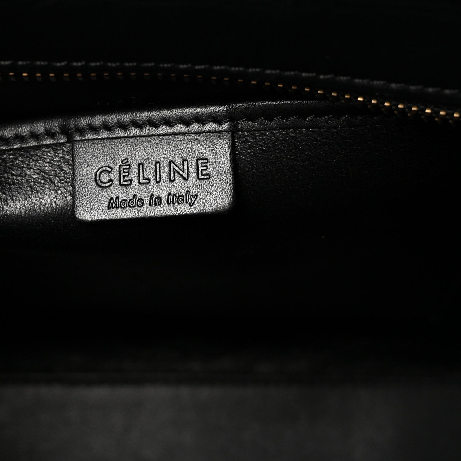 Celine Baby Grained Calfskin Nano Tri-Color Luggage Zinc Almond 6 of 9